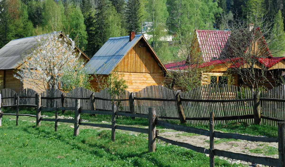 карпатское село - Богдан Вовк