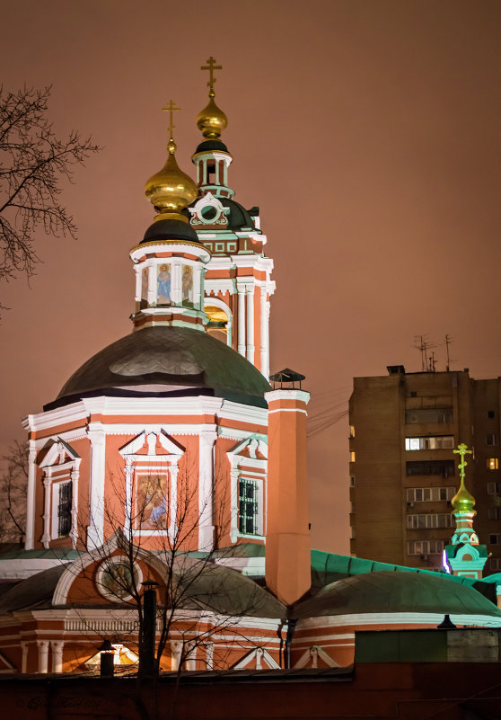 Московский храм преподобного Пимена Великого (Троицы Живоначальной) в Новых Воротниках, что в Сущёве - Сергей Басов