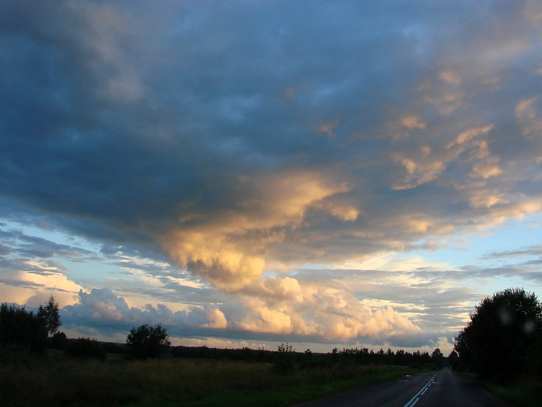 Вечерело...Красота природы. - Владимир Гилясев