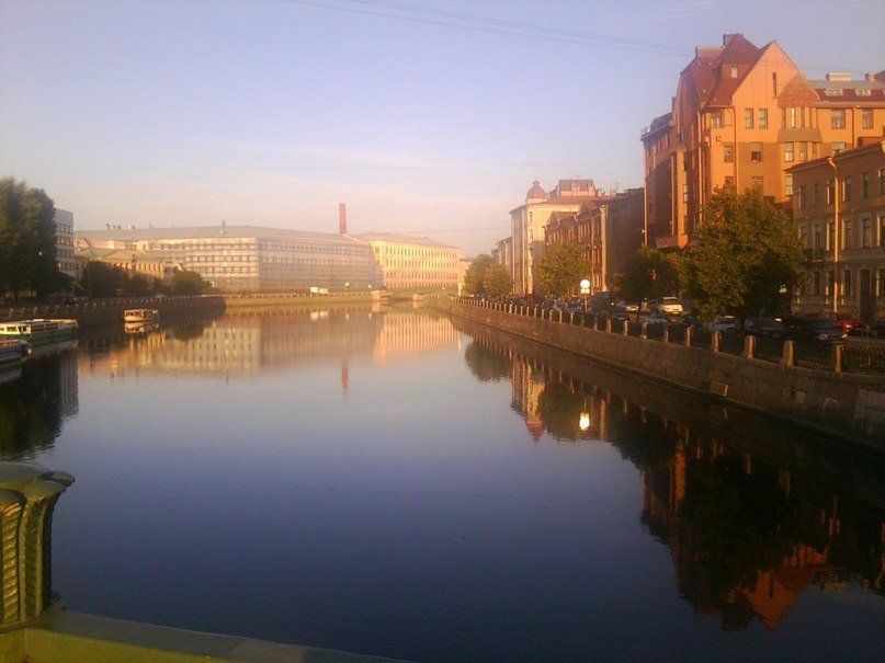 Санкт-Петербург, Фонтанка, утро - Динара Мосикова