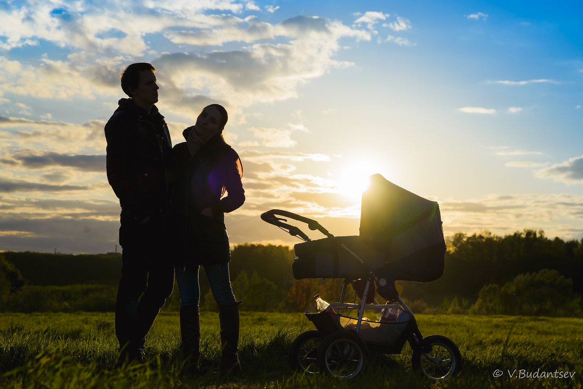 Семья на закате дня - Владимир Буданцев