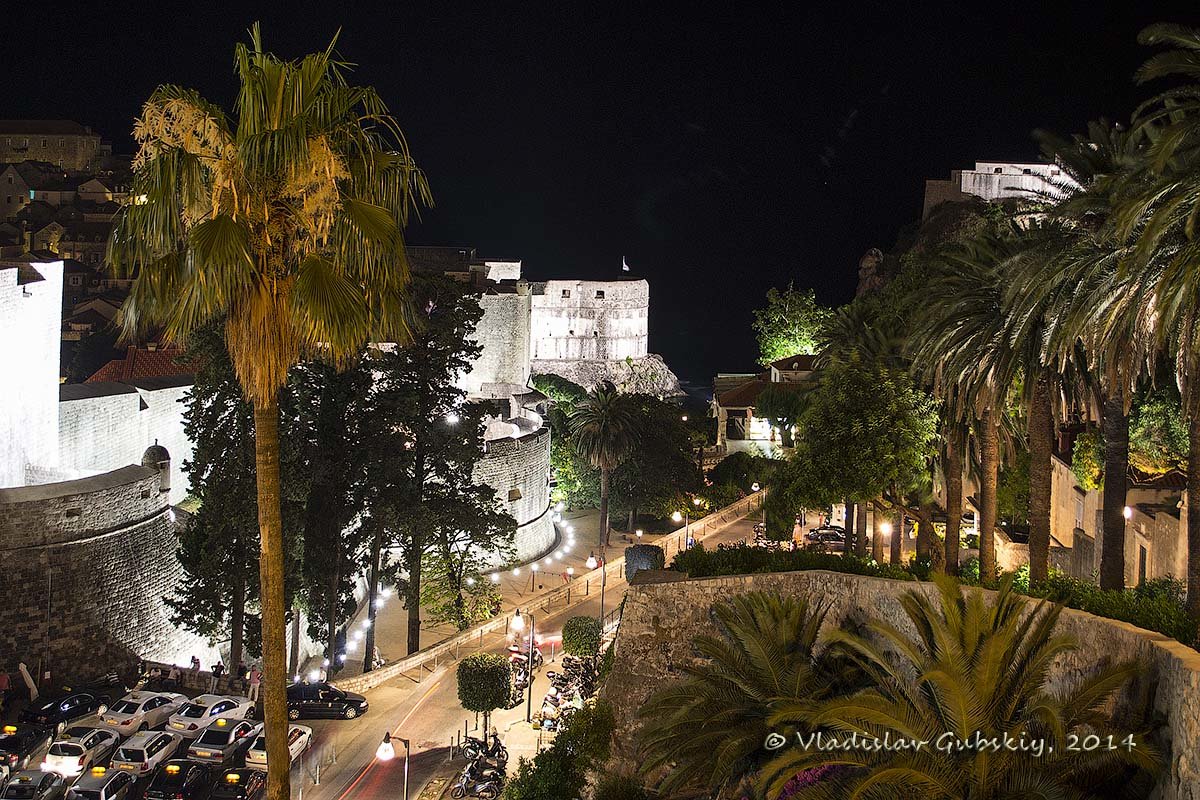 Дубровник. Старый Город ночью. - Vladislav Gubskiy Дубровник. Старый Город ночью. - Vladislav Gubskiy