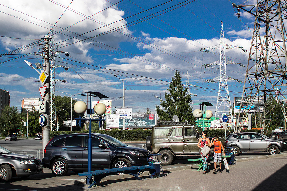 томск  ГОРОДСКИЕ   ДЖУНГЛИ   площадь  Южная - михаил пасеков