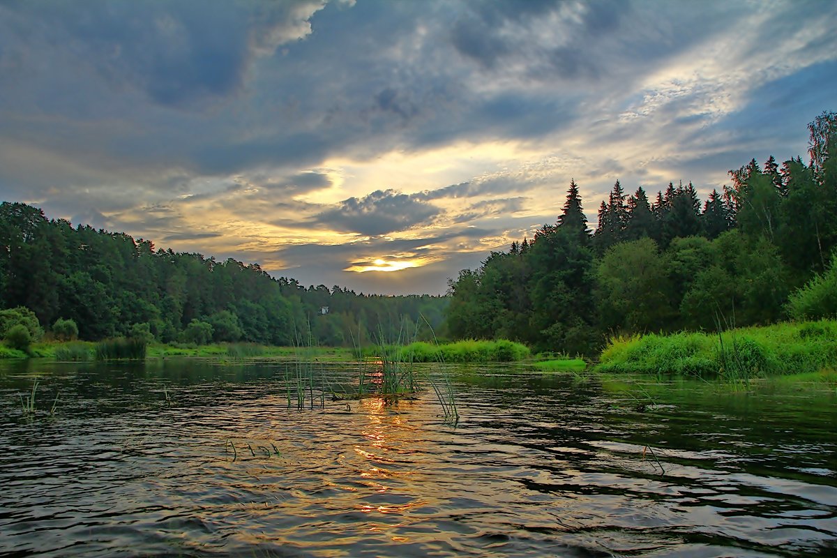 утро на Москве реке - Дмитрий Анцыферов утро на Москве реке - Дмитрий Анцыферов