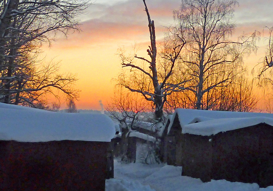 Закат за сарайками - Валерий Талашов Закат за сарайками - Валерий Талашов