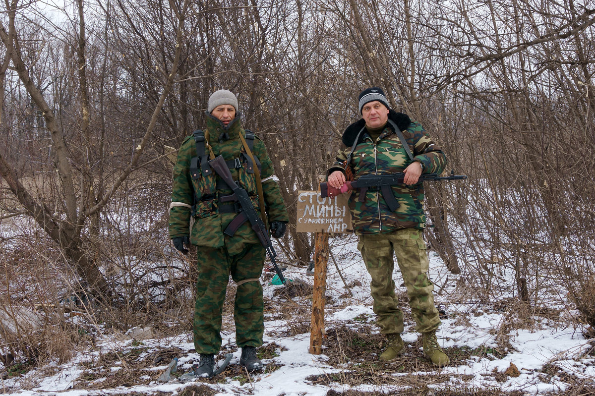 Пригород Дебальцево 20.02.2015г. - Сергей 