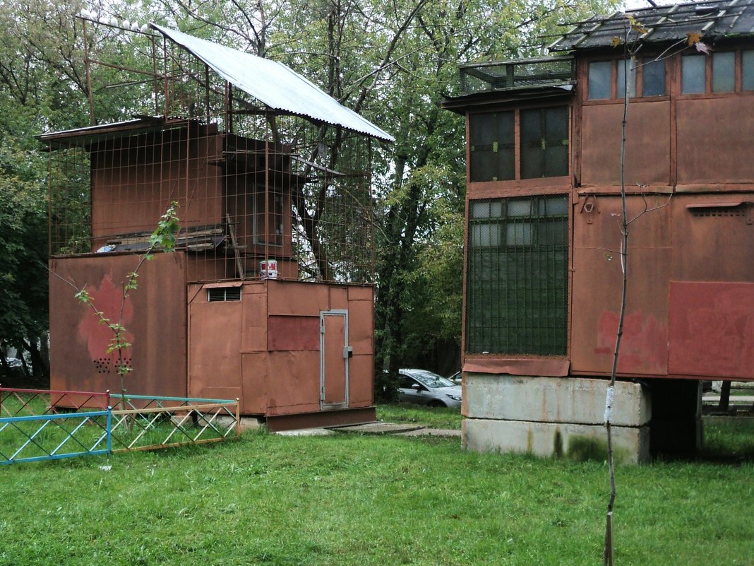 Архитектурные сооружения голубятен. - Ольга Кривых