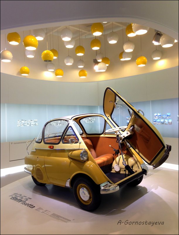 BMW Isetta 1955 года. - Anna Gornostayeva