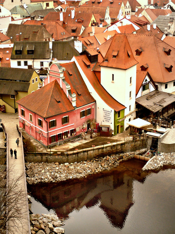 Český Krumlov (или Чешский Крумлов) - Galina Belugina