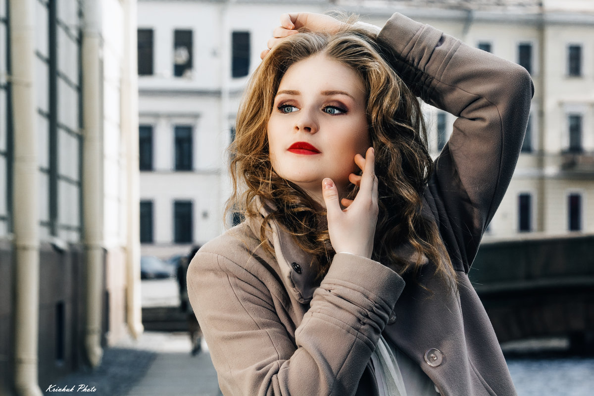 Модель Елатанцева Елизавета - Евгений Крищук Модель Елатанцева Елизавета - Евгений Крищук