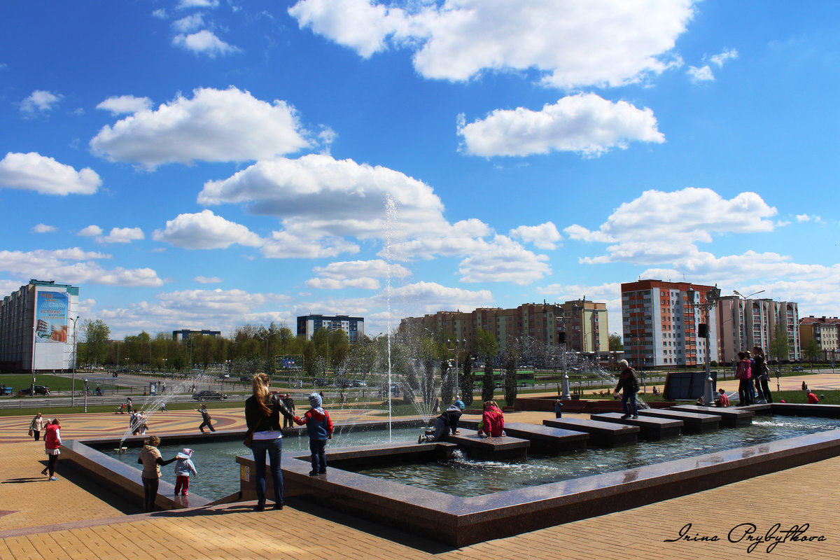 Городской пейзаж - Ирина Прыбыткова