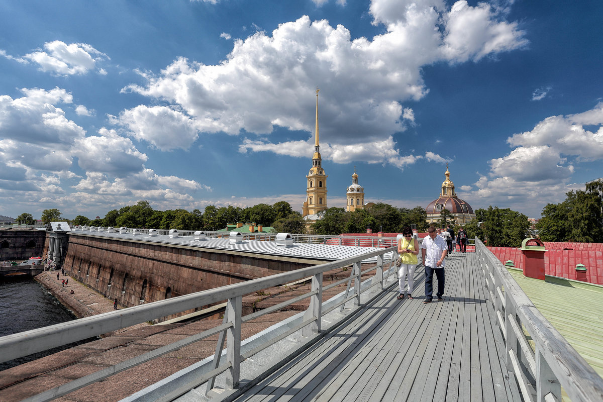 А вы гуляли по стенам Петропавловки? - Евгений Никифоров