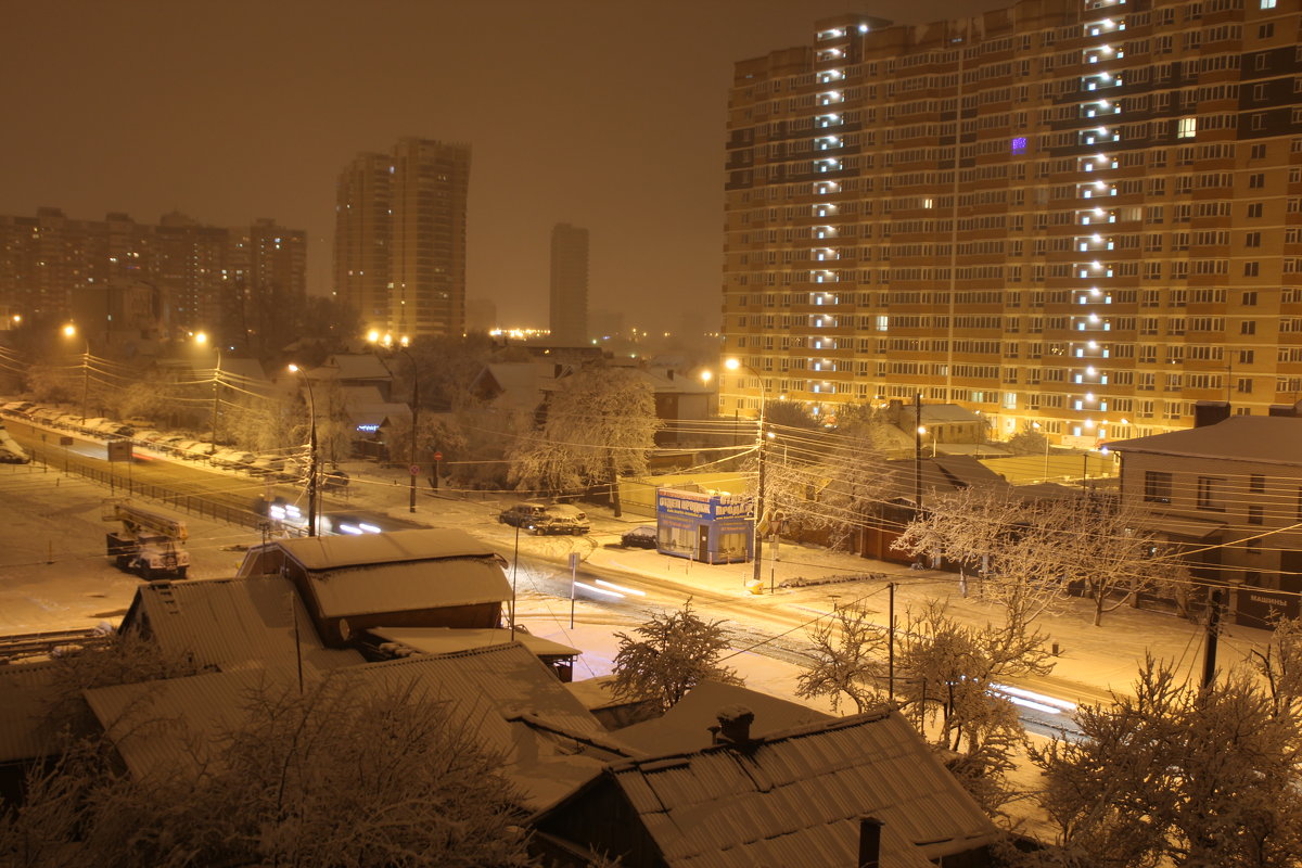 Заснеженный Краснодар - Анатолий С 