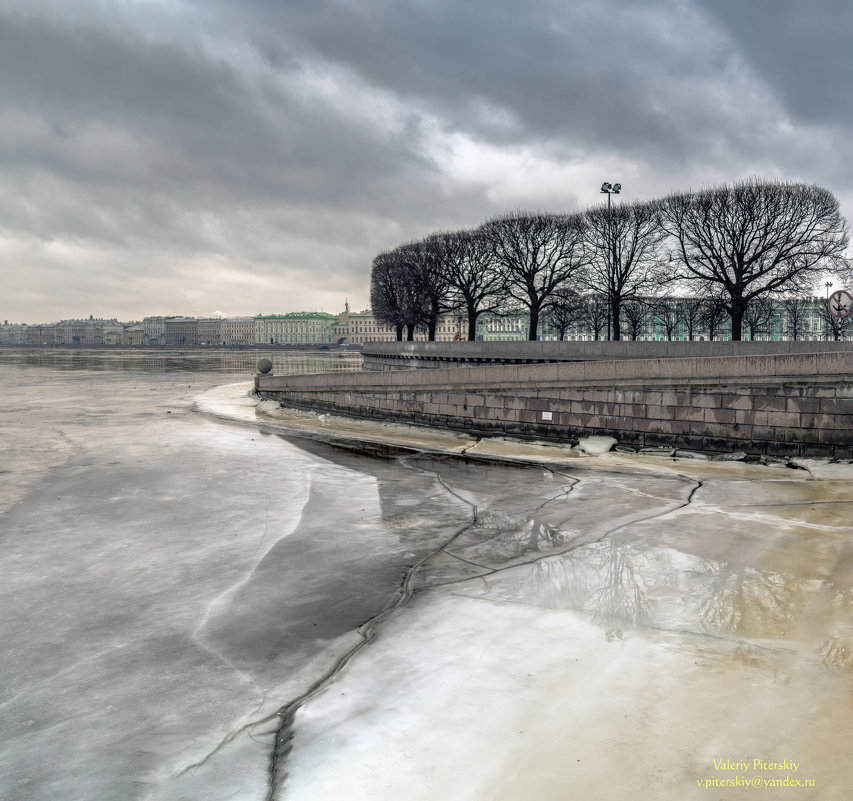 Стрелка в феврале - Valeriy Piterskiy Стрелка в феврале - Valeriy Piterskiy