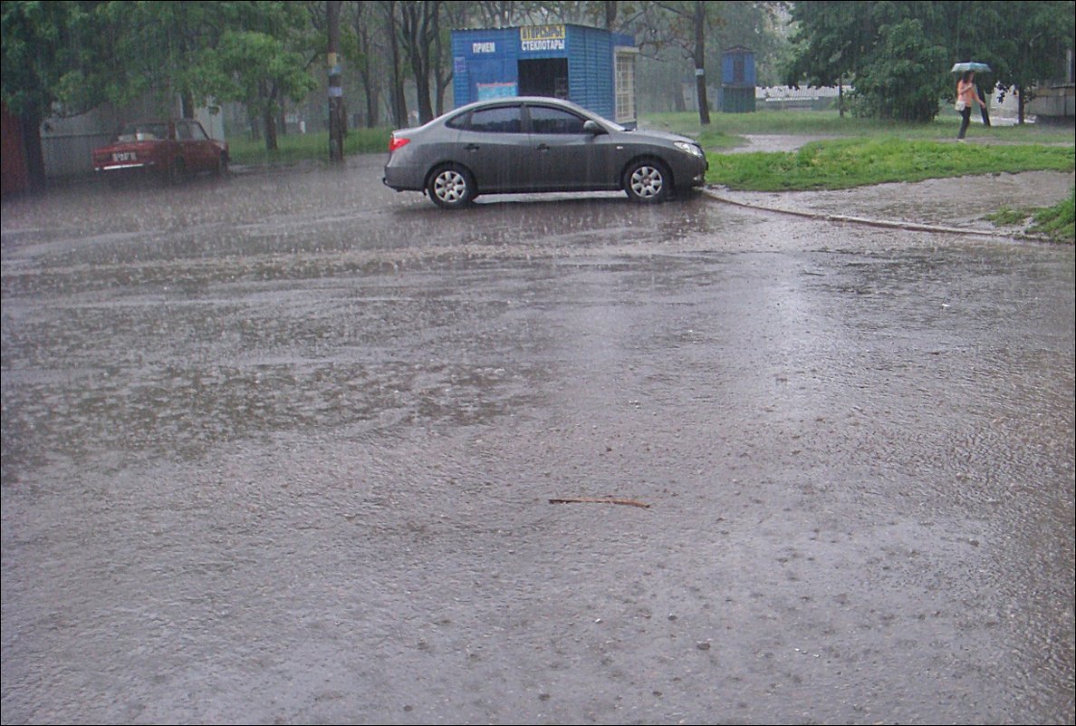 Майский ливень в нашем дворе - Нина Корешкова