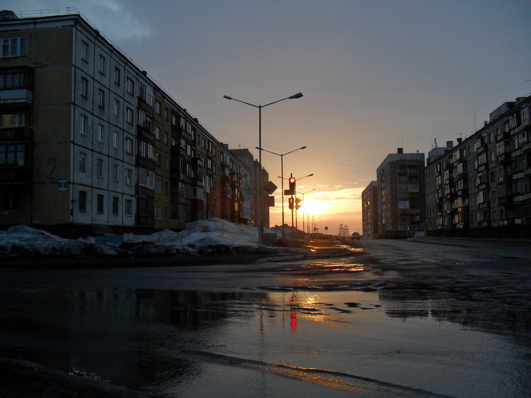 Немного солнца в холодной воде... - KarinaW 