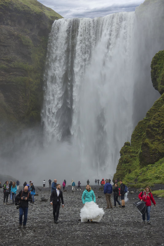 waterfall Skogafoss - klara Нейкова