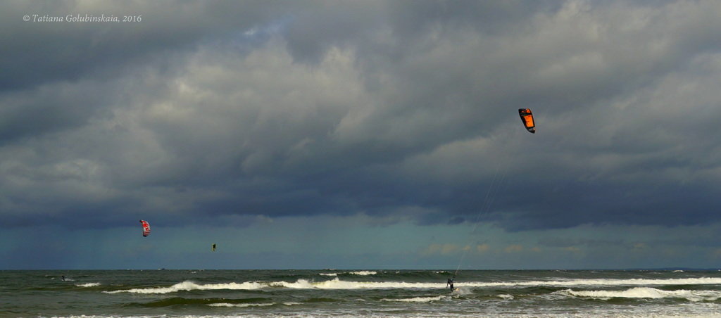 Wind on the Baltic sea. Ветер на Балтике. - Tatiana Golubinskaia