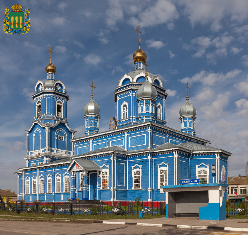 Инзенский район. Село Оськино. Никольский храм - Алексей Шаповалов Стерх Инзенский район. Село Оськино. Никольский храм - Алексей Шаповалов Стерх