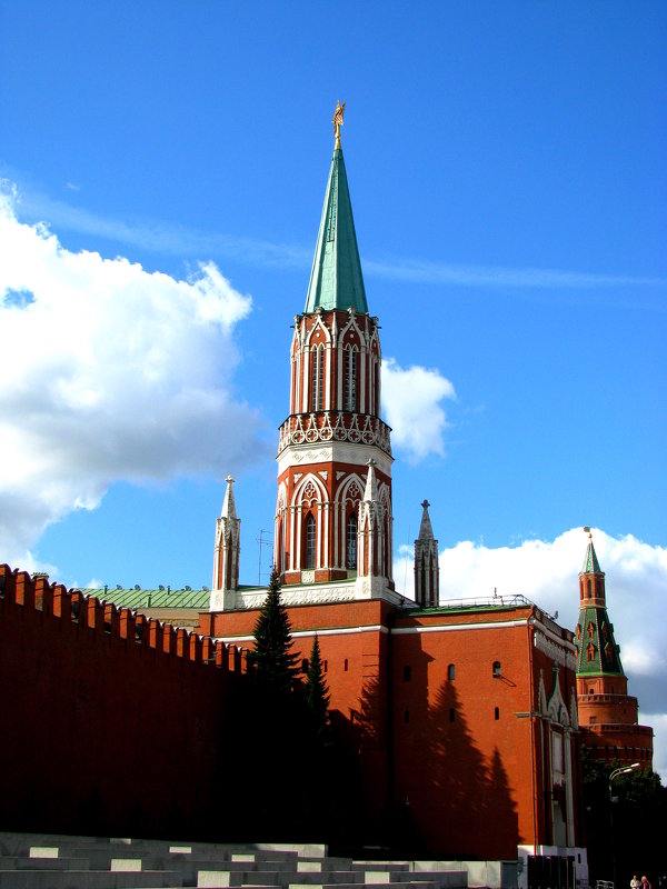 Москва - центр. Никольская башня Кремля. - Владимир Драгунский