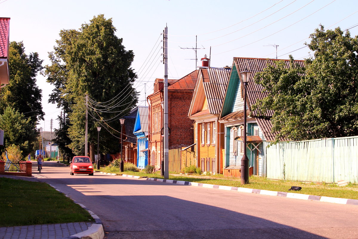 Летним утром на Городецких улочках - Татьяна Ломтева