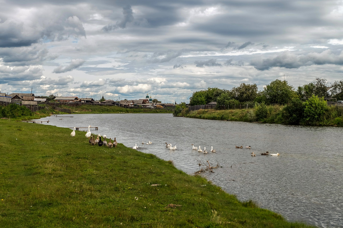 Село Кимильтей. Зиминский район. Иркутская область. - Rafael 