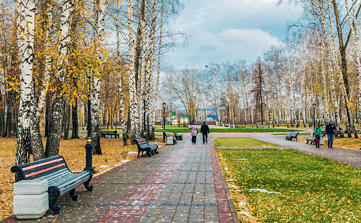 Гуляла осень в нашем парке - Любовь Потеряхина