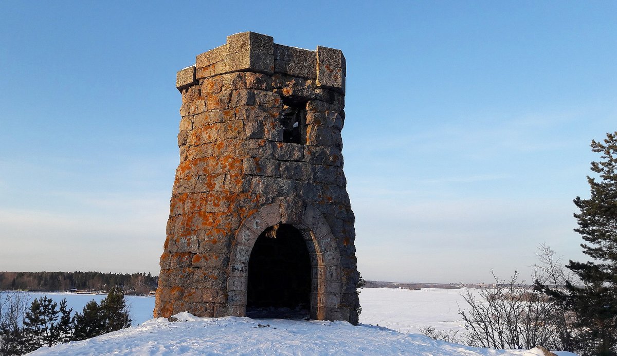 остров Верхолаз (Korkeasaari).  Сторожевая башня Тура - Елена Павлова (Смолова)