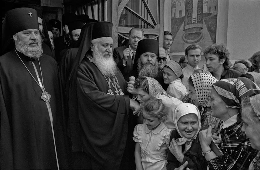 Москва, 1988 год.У северного фасада Елоховского собора. - Игорь Олегович Кравченко