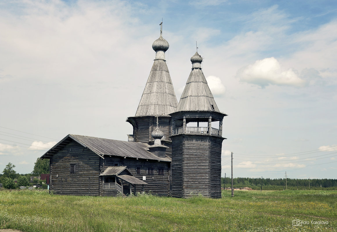 Каргопольское ожерелье. Церковь Иоанна Златоуста - Тата Казакова