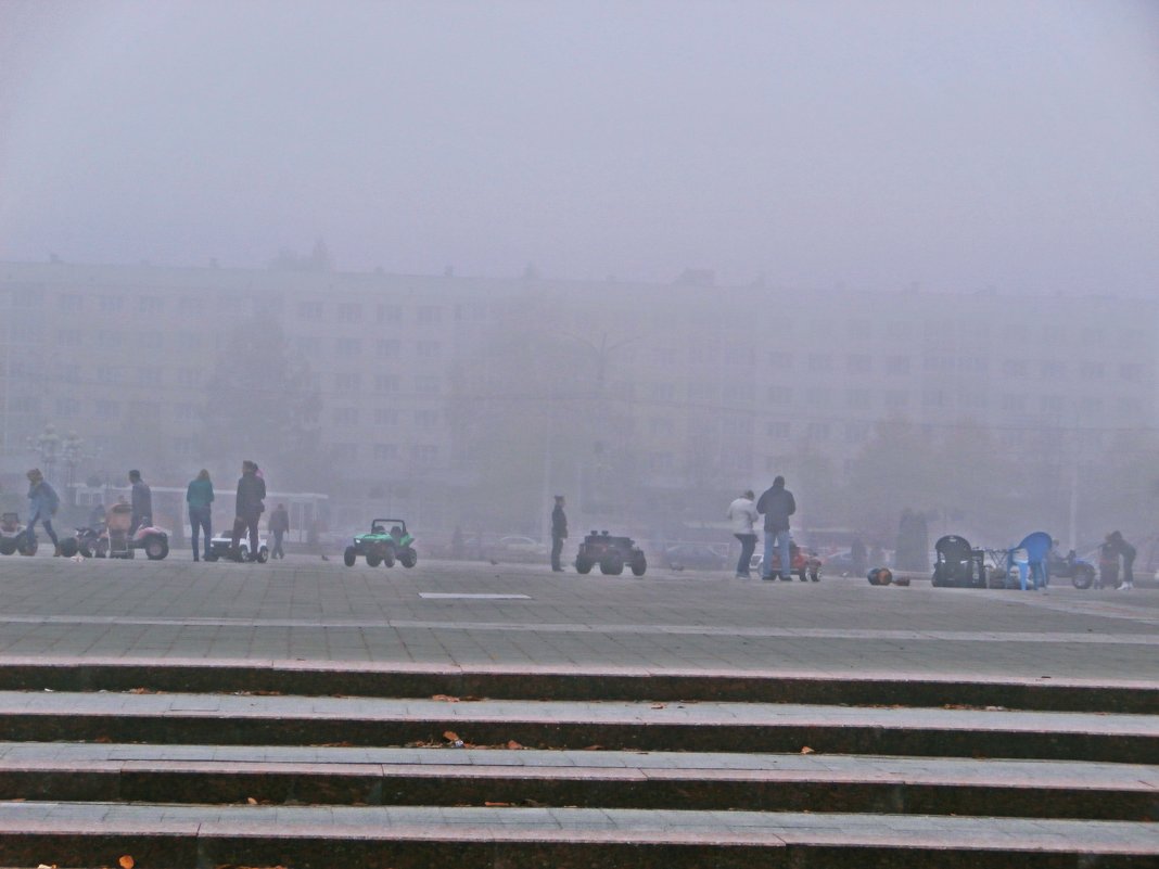 Витебск в тумане. - Андрей Самуйлов