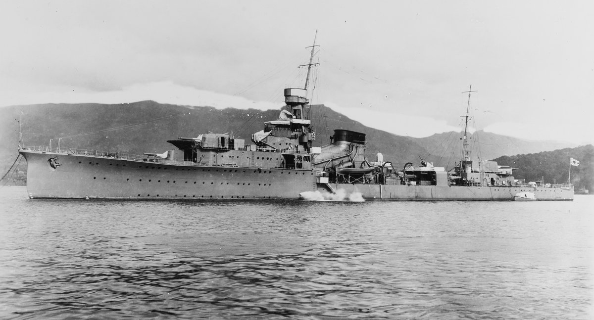 "Yubari" Japanese Light Cruiser. - Александр 