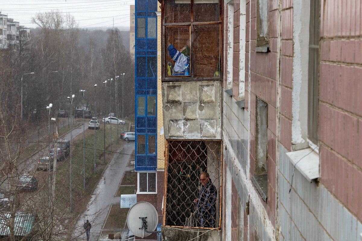 Два балкона. - Анатолий. Chesnavik.