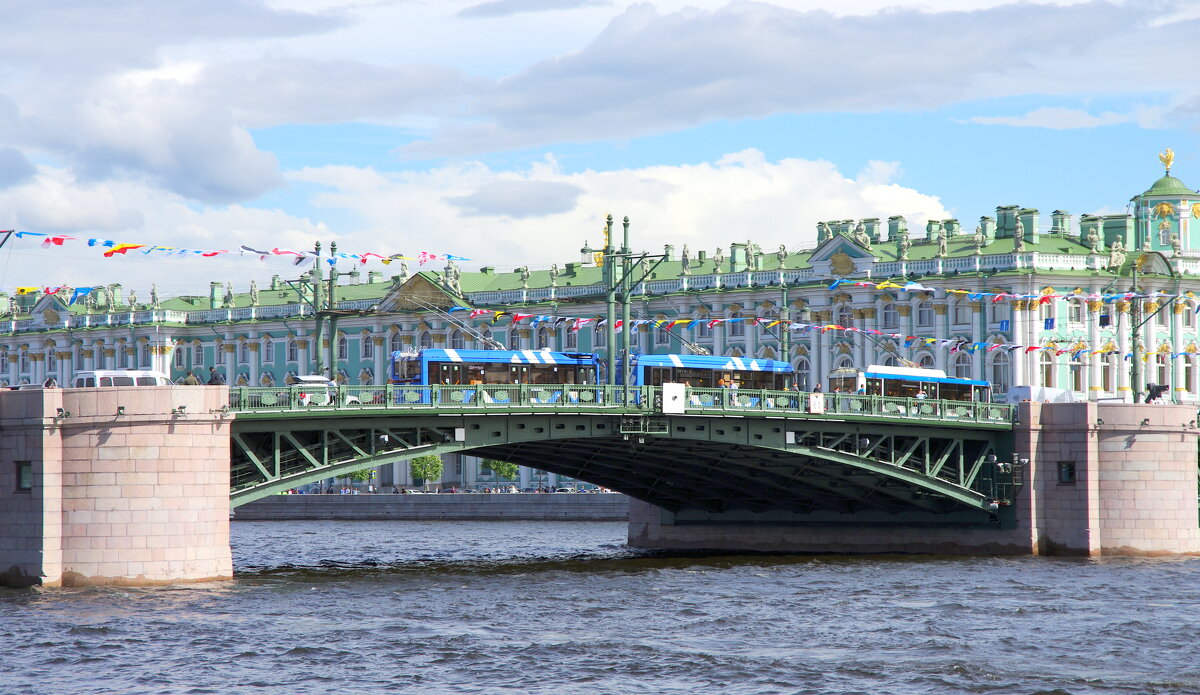 Разводная часть Дворцового моста - Валерий Новиков