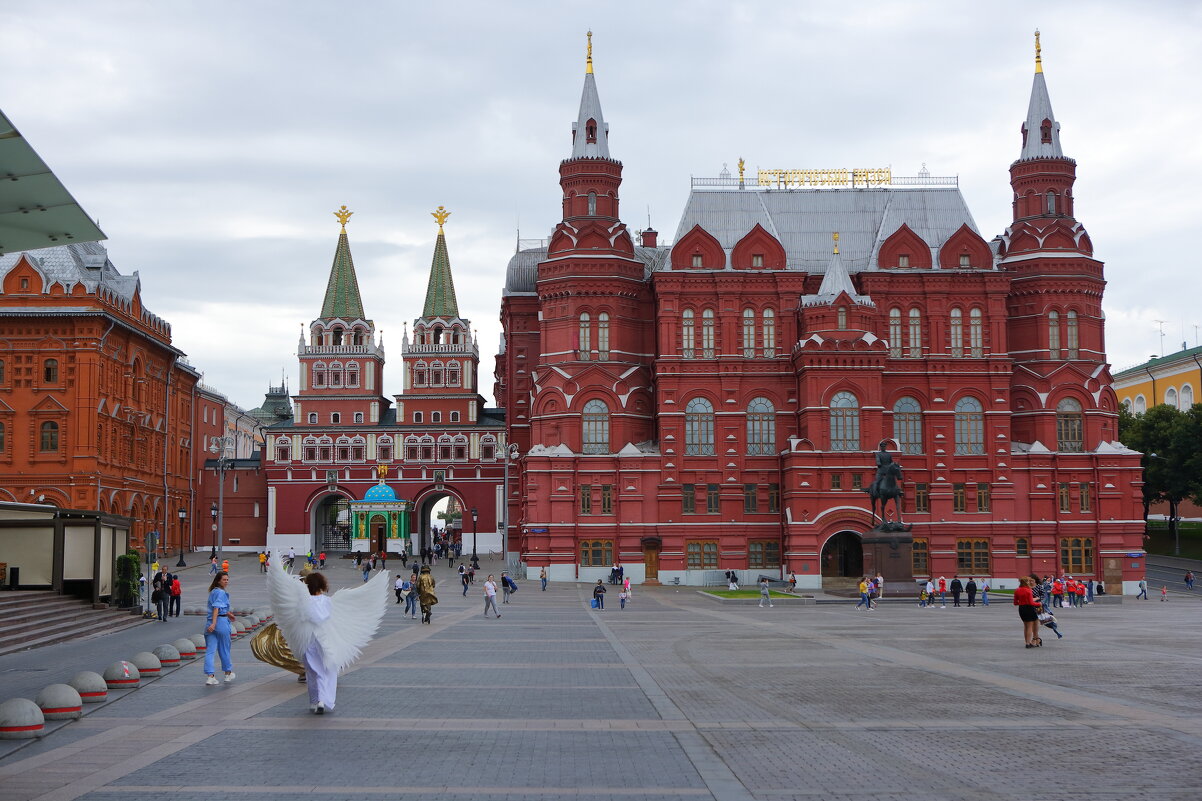 Прогулки ангела в Москве. - Алекс Ант