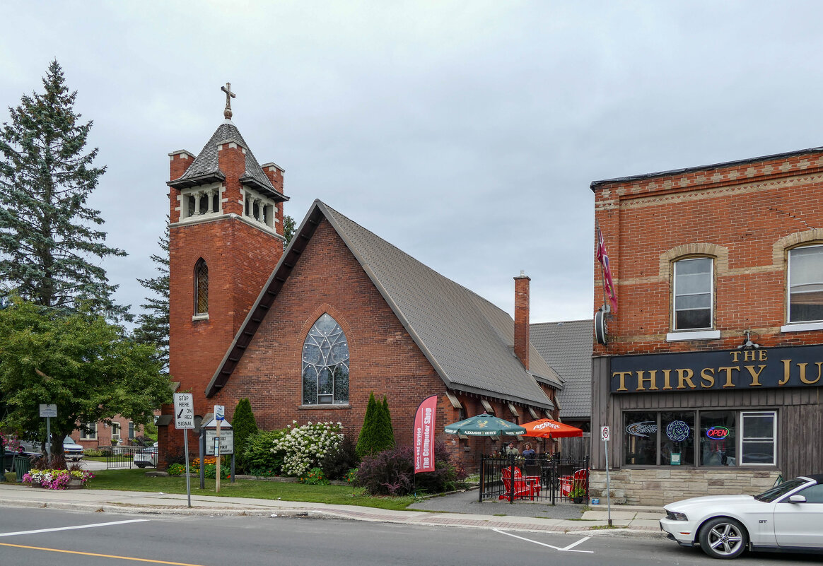 Англиканская церковь Св. Томаса в г. Брейсбридж, Онтарио, Канада - Юрий Поляков Англиканская церковь Св. Томаса в г. Брейсбридж, Онтарио, Канада - Юрий Поляков