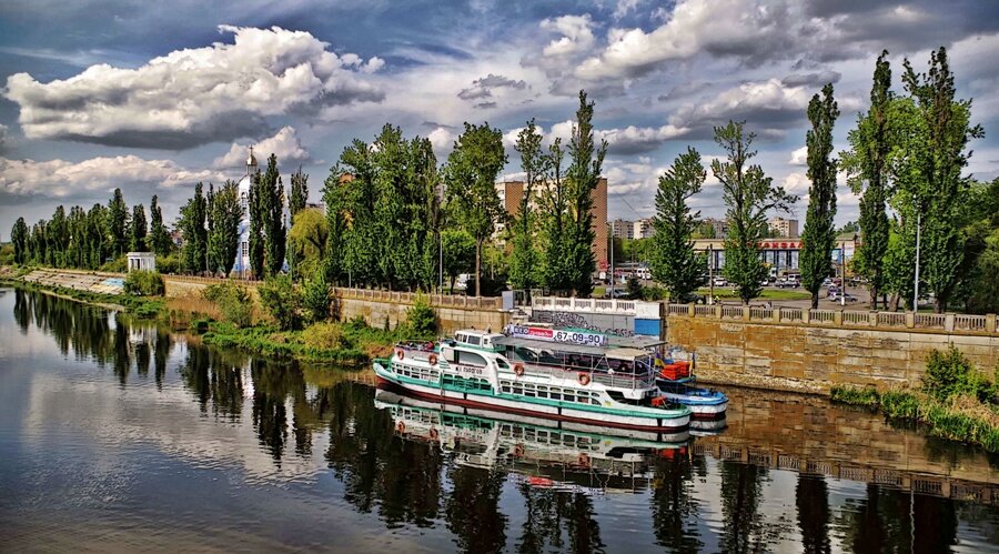 набережная Южного Буга - юрий иванов 