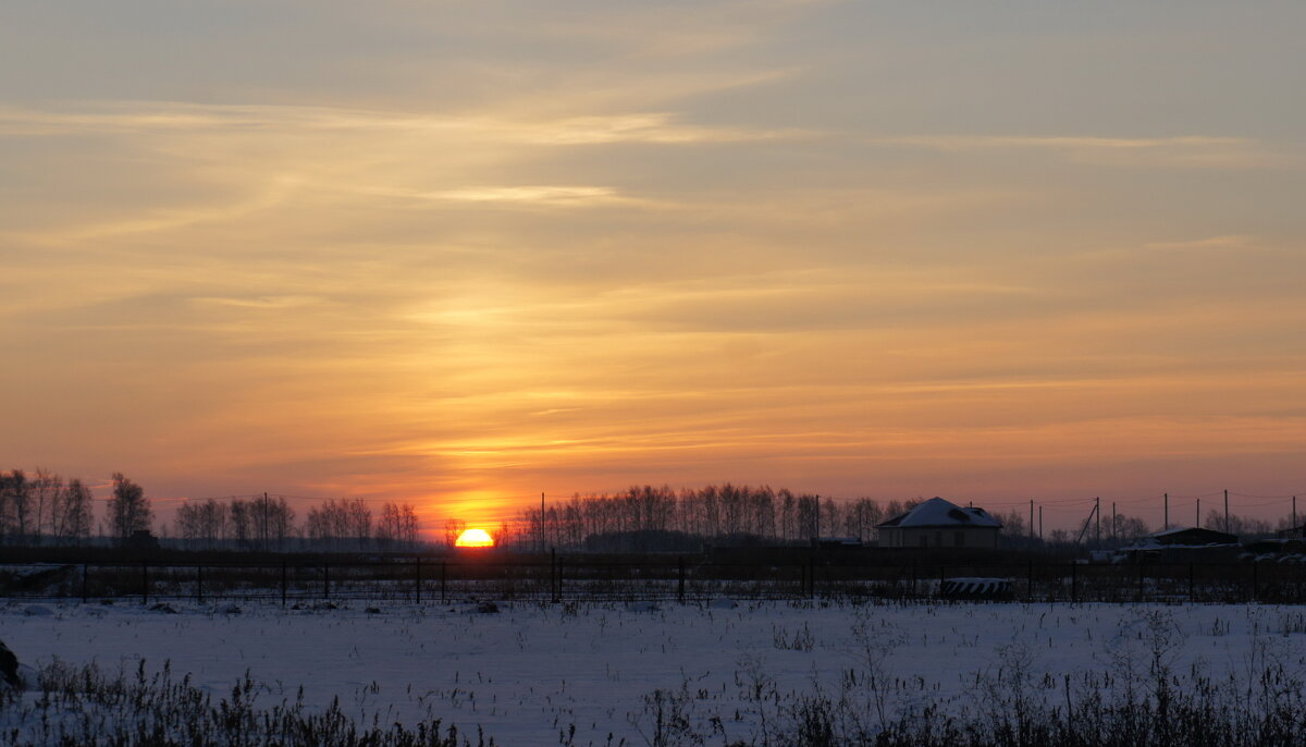 Закат. - сергей ермошкин