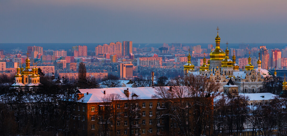 Киев с  высоты Печерской кручи - Олег 