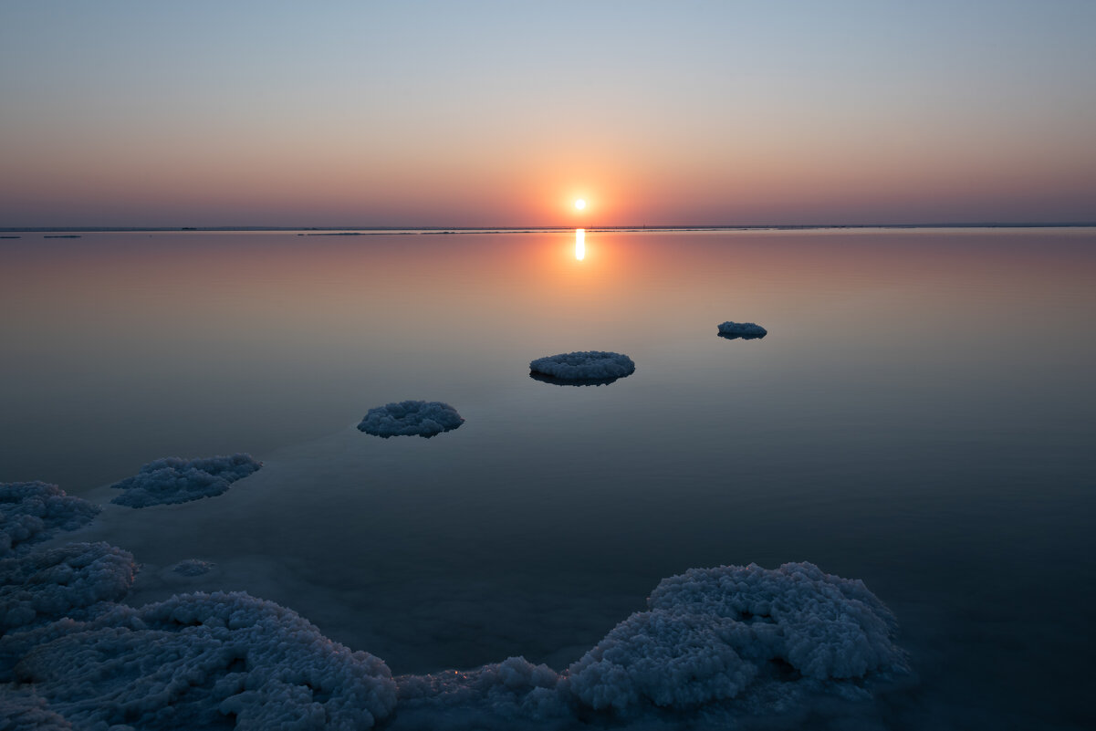 Рассветный Баскунчак. - Елена Савчук 