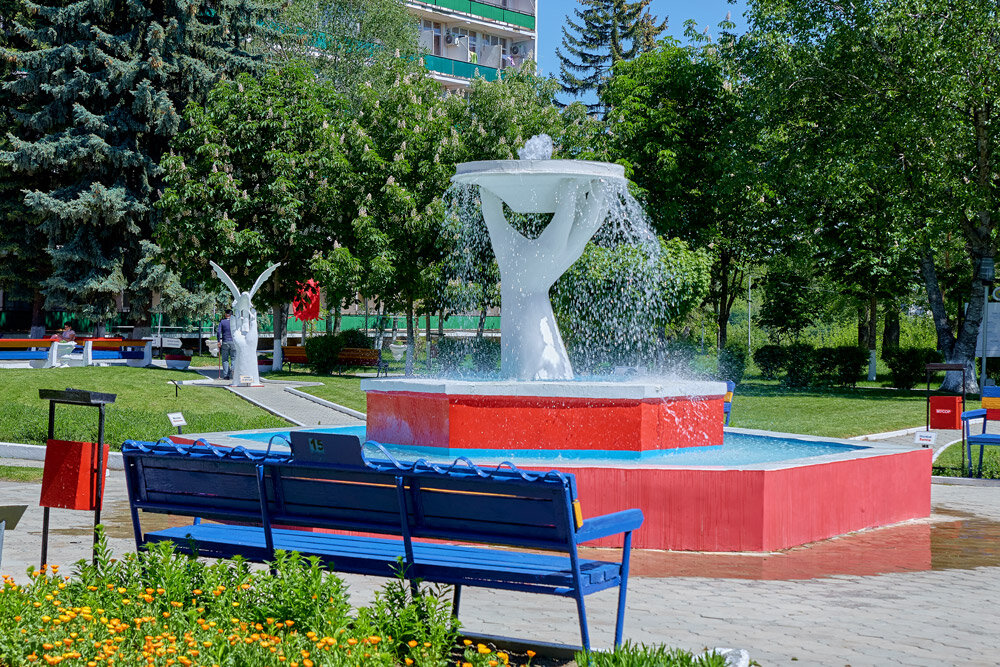 Ессентуки. Санаторий "Виктория". Территория. Достопримечательности - Николай Николенко Ессентуки. Санаторий "Виктория". Территория. Достопримечательности - Николай Николенко