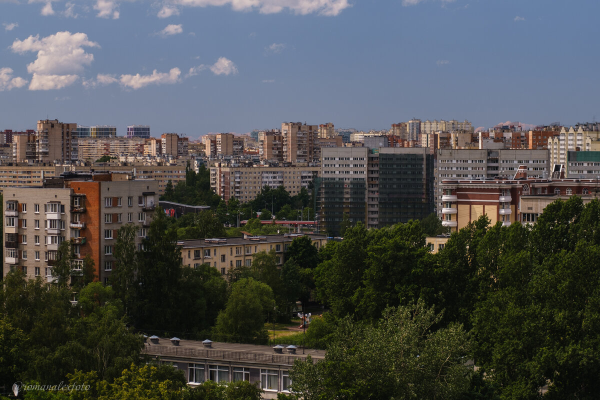На границе Кировского и Красносельского районов Спб - Роман Алексеев На границе Кировского и Красносельского районов Спб - Роман Алексеев