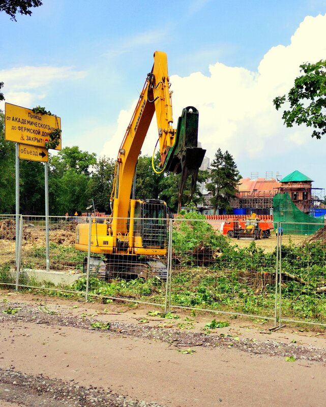 Расчистка трассы у Фёдоровского городка - 2 - Сергей Расчистка трассы у Фёдоровского городка - 2 - Сергей