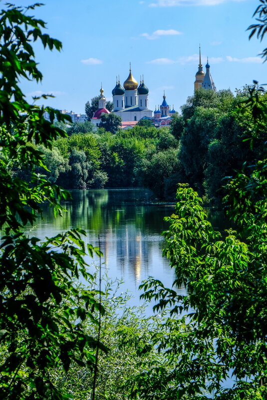 за рекой Кремль г. Коломна - Георгий А