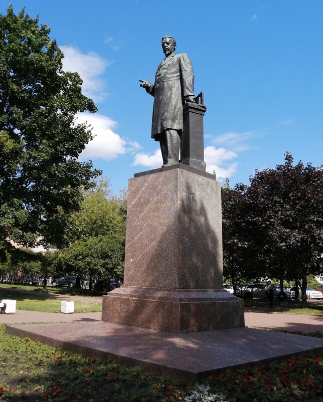 Памятник Попову в Санкт-Петербурге - Митя Дмитрий Митя