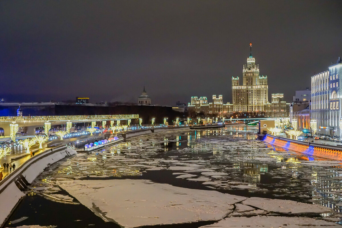 Новогодняя Москва. - Галина Бехметьева