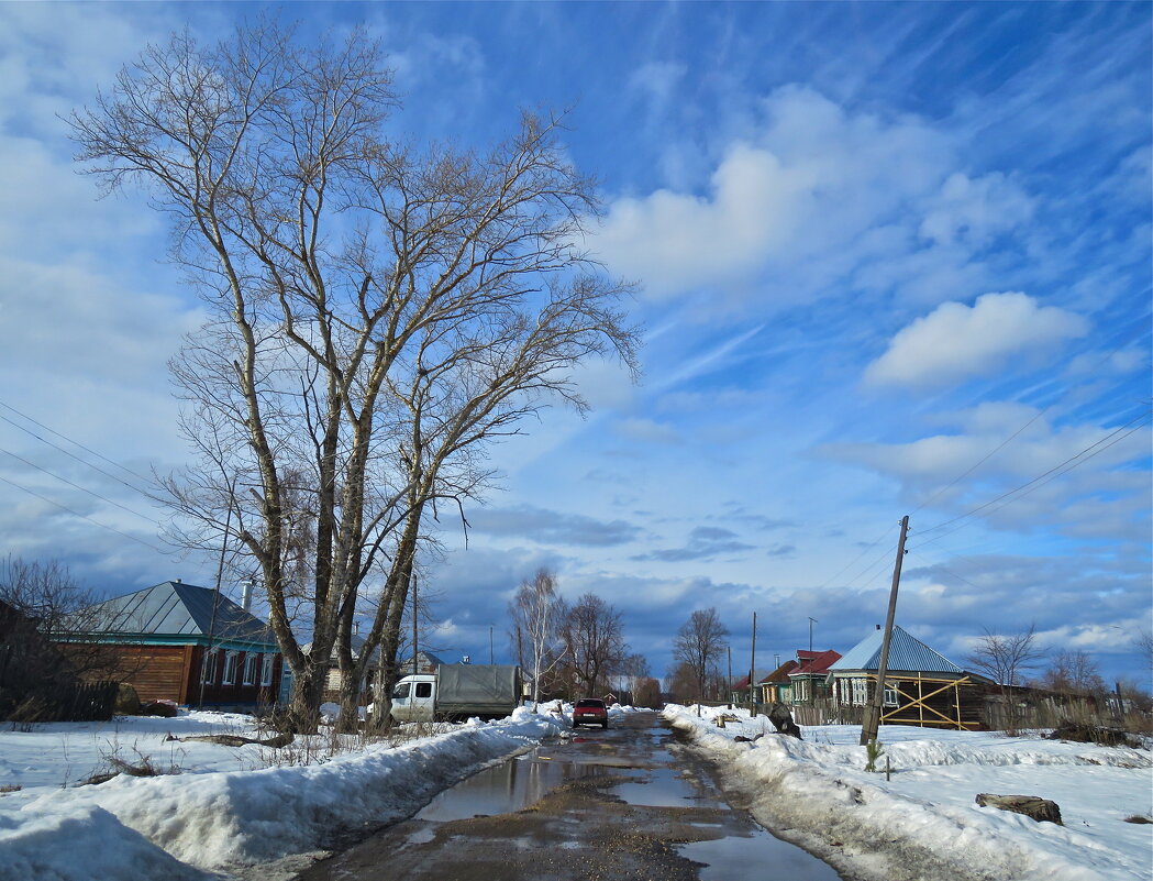 март в деревне - НАТАЛЬЯ март в деревне - НАТАЛЬЯ