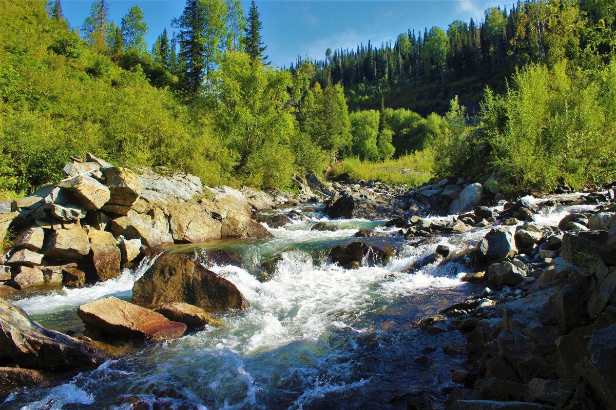 Место встречи двух потоков - Сергей Чиняев Место встречи двух потоков - Сергей Чиняев