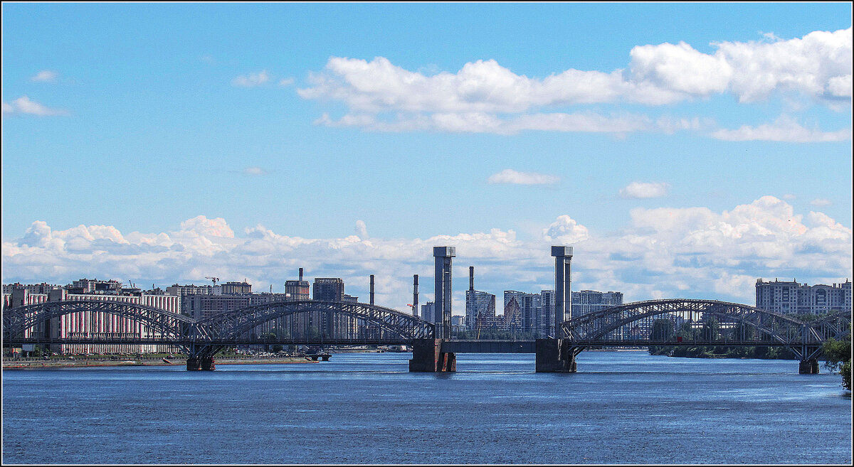 Финляндский ж.д. мост. - Любовь Зинченко Финляндский ж.д. мост. - Любовь Зинченко