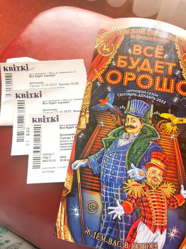 Билеты в цирк - Teresa Valaine Билеты в цирк - Teresa Valaine